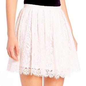 IRO Izia White Lace Skirt Size 36 IRO Size 2 US